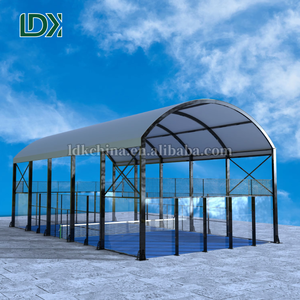 LDK Sports Equipment Indoor Panoramic Cancha De Padel Proveedor Hierba Artificial Pista De Padel Personalizada Con Techo - Product Image 5