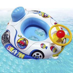 <span class=keywords><strong>Voiture</strong></span> pour enfants cercle de natation volant bébé bouée peut s'asseoir les enfants peuvent prendre une douche anneau de natation en caoutchouc épaissi - Product Image 4