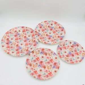 Platos de Melamina Personalizados con Impresión Completa de Rosas de Alta Calidad, Juego de Platos de Melamina, Vajilla - Product Image 6