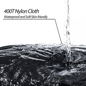 Sac de couchage 4 saisons léger, portable, imperméable, en nylon, avec duvet d'oie blanc, type enveloppe, avec sac de compression - Product Image 3