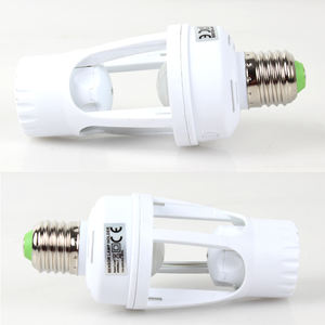 LIPU SH001 Interruttore per Portalampada con Sensore di Movimento PIR e Luce Ambientale, Rilevamento a 360° e Ritardo Regolabile - Product Image 5