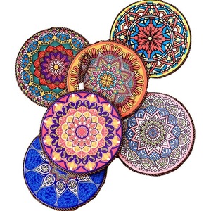 Sottopentola in Sughero con Stampa a Trasferimento Termico, in Ceramica Europea, Lucido, Protettivo, per Uso Domestico in Cucina e Decorazione Tavola - Product Image 4