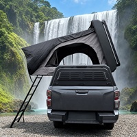 Couverture de benne rigide en alliage d'aluminium sur mesure pour camionnettes universelles (benne de 2 m) - Étanche, installation sans perçage