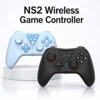 Control Inalámbrico para Switch 2 PC, Joystick con Efecto Hall, Giroscopio de 9 Ejes, Gamepad con Conector de Audio de 3.5mm, Función de Activación para NS2