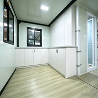 Villa conteneur extensible de 20 pieds avec salle de bain, cuisine et 2 chambres – Design moderne pour usage résidentiel, bureau ou immeuble de bureaux – Zhonghuan Living