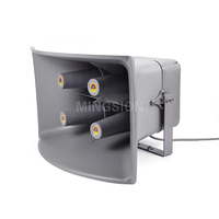 MINGSION HS600-01 Sirena Electrónica de Alerta de Emergencia para Defensa Civil y Ataques Aéreos de Alta Potencia de 600W para Exteriores