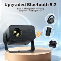 Projecteur intelligent Android 4K Full HD avec mise au point automatique TOF pour cinéma maison et jeux vidéo, mini portable pour utilisation en extérieur