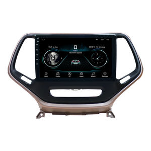 Lettore Dvd auto 2 Din Android 10 autoradio per <span class=keywords><strong>Jeep</strong></span> <span class=keywords><strong>Cherokee</strong></span> 5 KL <span class=keywords><strong>2014</strong></span> 2015-2018 cavo cablaggio kit Dash - Product Image 1