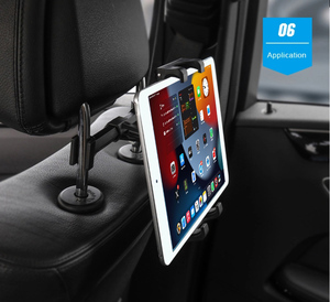 Meilleure vente 360 rotatif télescopique voiture camion siège appui-tête PC <span class=keywords><strong>support</strong></span> tablette <span class=keywords><strong>support</strong></span> Portable Flexible prend en charge téléphone portable - Product Image 3