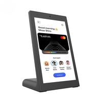 Tablette Android 8 pouces RK3566 avec écran tactile capacitif en forme de L, évaluateur de commentaires clients, borne de commande de restaurant, kiosque de commande automatique
