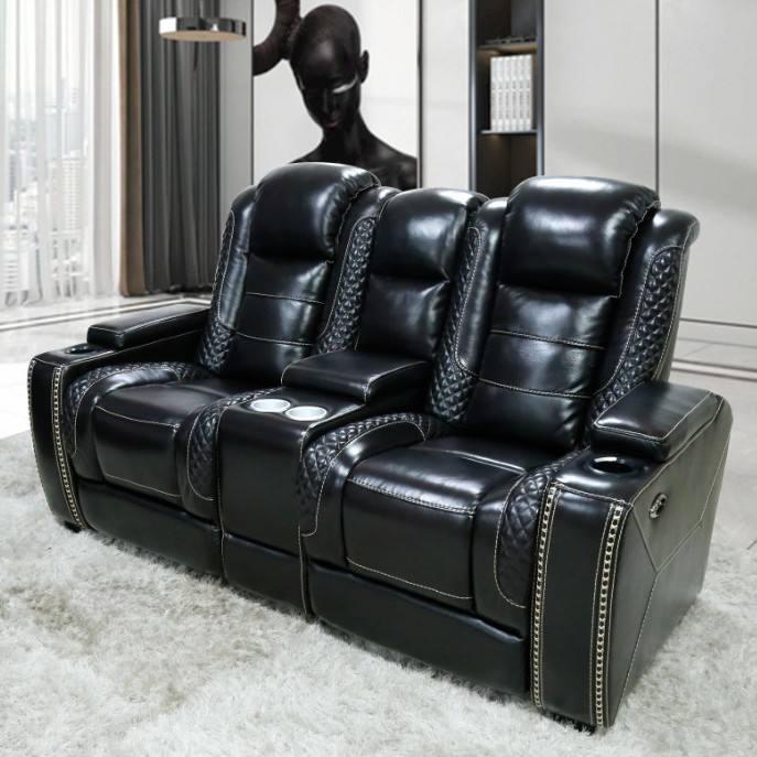Canapé cinéma noir Premier