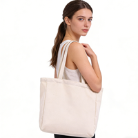 Sac de courses en toile recyclable coloré VerityGrace, poignée moyenne, logo personnalisé, fermeture éclair, écologique, pour événements promotionnels