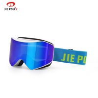 Lunettes de Ski de mode en gros aimant Anti-buée Protection des yeux lunettes de sport lunettes de neige lunettes de motoneige O