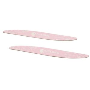 Wholesale High Quality Polishing Tools 100/180 Grit White and pink Wooden <b>Nail</b> <b>File</b> - Product Image 2