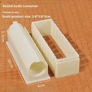 Nhựa DIY <span class=keywords><strong>Sushi</strong></span> Maker <span class=keywords><strong>kit</strong></span> bao gồm gạo CuộN khuôn hình dạng con lăn công cụ mái chèo & spreader cho <span class=keywords><strong>sushi</strong></span> làm - Product Image 5