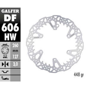 Galfer DISCO franteriore Para SHARK husaberg FE 501 12-14 Audi Mercedes-Benz A1 Z4 M5 X3 X5 TT Q8 A5 HIACE A7 Q7 M4 A4 X1 - Product Image 1