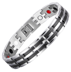 กำไลข้อมือเพื่อสุขภาพสุขภาพกำไลพลังงานแม่เหล็กชีวภาพ - Product Image 3