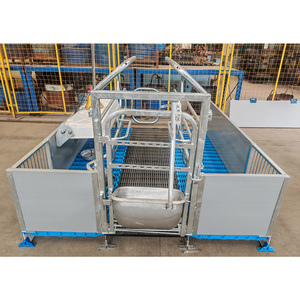 Hot <b>Sale</b> Custom Steel Animal Cage Modern Pig Farm Sow Farrowing Crate - Product Image 4