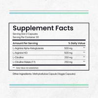 Supplément d'oxyde nitrique-Favorise scientifiquement la vasodilatation, améliore la circulation du corps entier et stimule la performance de l'exercice