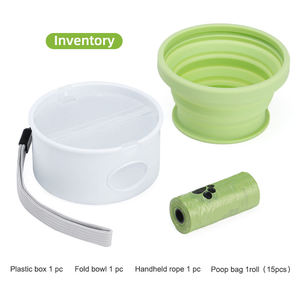 Juego de Tazones Plegables de Silicona 3 en 1 para Mascotas, Libres de BPA, Fáciles de Limpiar, para Viajes y Paseos al Aire Libre, Sin <span class=keywords><strong>Reseñas</strong></span> Aún - Product Image 4
