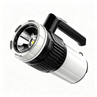 Linterna LED de Alta Potencia 2400mAh para Camping, Portátil, con Gancho para Colgar, Recargable Tipo-C, para Senderismo y Aventuras