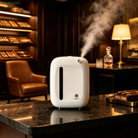 Diffuseur d'arômes LUXAROMES G501 pour la maison, salon, chambre, bureau, hôtel, application intelligente, sans eau, 400 ml, 900 m3, 1,6 g/h, montage mural, IoT