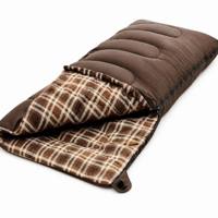 Saco de Dormir Semi-Rectangular con Forro de Franela, Acolchado y Cálido, Super Largo, para Estaciones Frías, Deportes, Caza, Camping, Viajes en Auto
