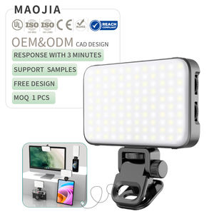 <span class=keywords><strong>Lampe</strong></span> à pince LED portable, température de couleur et luminosité réglables, pour diffusion en direct, vidéo, photographie en extérieur - Product Image 1