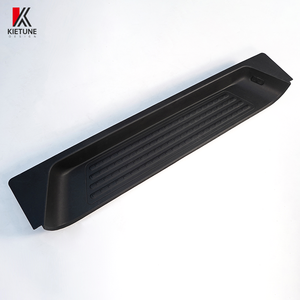 Nuevo Inserto de Alta Calidad para Estribo de Puerta Corredera, Accesorio Negro para Exterior e Interior, Kit de Mejora para V.W <span class=keywords><strong>TRANSPORTER</strong></span> <span class=keywords><strong>T5</strong></span> <span class=keywords><strong>T5</strong></span>.1 T6 2003-2016 - Product Image 2