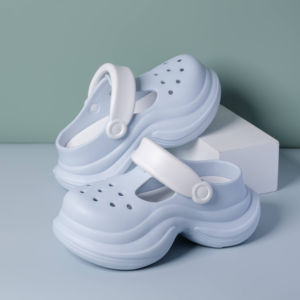 Vrouwen Mode Trend Comfortabele Klompen Zomer Outdoor Slippers Eenvoudige Antislip Effen Kleur Schoenen Klompen Outdoor Gebruik Groothandel - Product Image 3