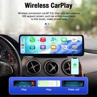 ZWNAV 14.9"LINUX Os Auto Apple Carplay Multimédia pour Mercedes Benz Classe B 2015-2018 (W246) GPS Navi. Mise à niveau du moniteur de l'autoradio