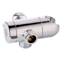 Penjepit bagasi Pancuran, dudukan Shower Universal Chrome ABS untuk apartemen dengan pemasangan mudah