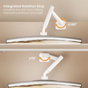 LDT99-C012UC 24 "-57" 27kg Heavy-Duty gas mùa xuân màn hình cánh tay hỗ trợ máy tính UltraWide Màn hình VESA núi màn hình đứng khung - Product Image 6