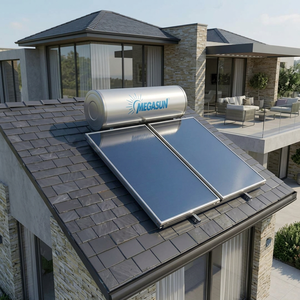 Custom Stainless Steel Solar Water <b>Heater</b> Class A+++ Pressurized 200L Supplier Hotels Resorts Project Based Solutions Factory - Product Image 1