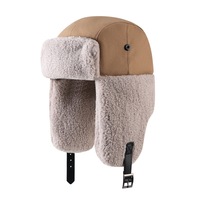 Gorro de Invierno Unisex OEM ODM, Gorro de Aviador con Orejeras y Forro Polar Grueso, Gorro Ushanka Casual de Moda, de Fábrica