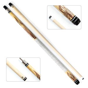 1/2-PC Uni-loc Joint Maple Wood 58 pulgadas 13mm Tip Billiard Pool Cue Stick/Taco con empuñadura <span class=keywords><strong>de</strong></span> hilo <span class=keywords><strong>de</strong></span> lino <span class=keywords><strong>y</strong></span> protector para la venta - Product Image 3