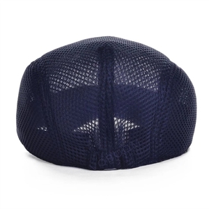 <span class=keywords><strong>Casquette</strong></span> plate pour hommes bleu marine maille Cabbie <span class=keywords><strong>gavroche</strong></span> femmes Gatsby chapeau béret lierre <span class=keywords><strong>casquette</strong></span> homme respirant casque Boina - Product Image 4