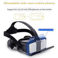 Nuevo estilo, juego todo en uno, película, auriculares de realidad Virtual 3D, gafas Vr, auriculares estéreo con Control, gafas Vr, auriculares con auriculares