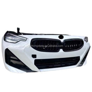 Radiador de Parrilla ABS M240ix Usado para <span class=keywords><strong>BMW</strong></span> Serie <span class=keywords><strong>2</strong></span> G42 M240i, Parachoques Deportivo con Ventilador Electrónico y Recortes para Faros Antiniebla - Product Image 2