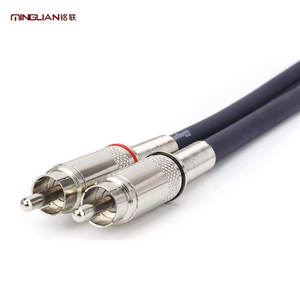 Câble audio stéréo HiFi double <span class=keywords><strong>RCA</strong></span> <span class=keywords><strong>XLR</strong></span> mâle de 1 m, connexion audio stéréo, prise <span class=keywords><strong>XLR</strong></span>/phono, câble de microphone, fil - Product Image 3