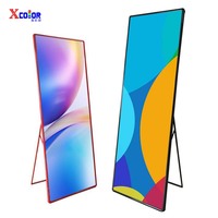 Afficheur LED P1.86 pour affichage publicitaire en intérieur, machine publicitaire avec boîtier en aluminium moulé sous pression, écran d'affichage numérique 8K pour magasins de détail et aéroports