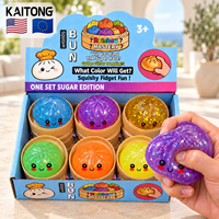 KAITONG Jouets Squishies Réalistes en Forme de Dumpling pour Noël, Jouets Sensoriels Anti-Stress à Presser en Gros