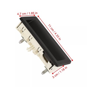 Interruptor de Puerta Trasera Volkswagen 5N0827566T 5N0827566B 5N0827516D Negro, Pieza de Repuesto para Reparación - Product Image 1