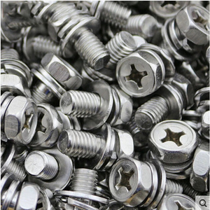 Tornillos Hexagonales de Acero Inoxidable de Alta Calidad M6 M8 M10 304 con Arandela de Resorte - Product Image 4