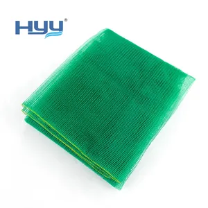 Construction Building Plastic Safety Mesh Fence Net Square Hole Green Color Safety Net