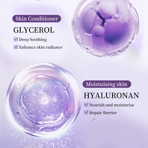 Etiqueta privada <span class=keywords><strong>Lavanda</strong></span> Calmante Reparación <span class=keywords><strong>Esencia</strong></span> Suero facial <span class=keywords><strong>Esencia</strong></span> 30ml Hidratante Suero facial - Product Image 2