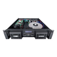 Produit de puissance professionnel OBT-AMP600 Amplificateur haute puissance à 2 canaux de 600 watts pour scène professionnelle