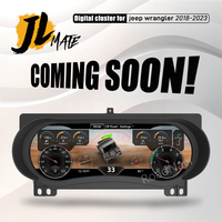 Spidometer Digital Mobil Kustom untuk Jeep Wrangler JL Gladiator J-Max 2018-2023 Instrumen Dasbor Baru oleh RoadNavi