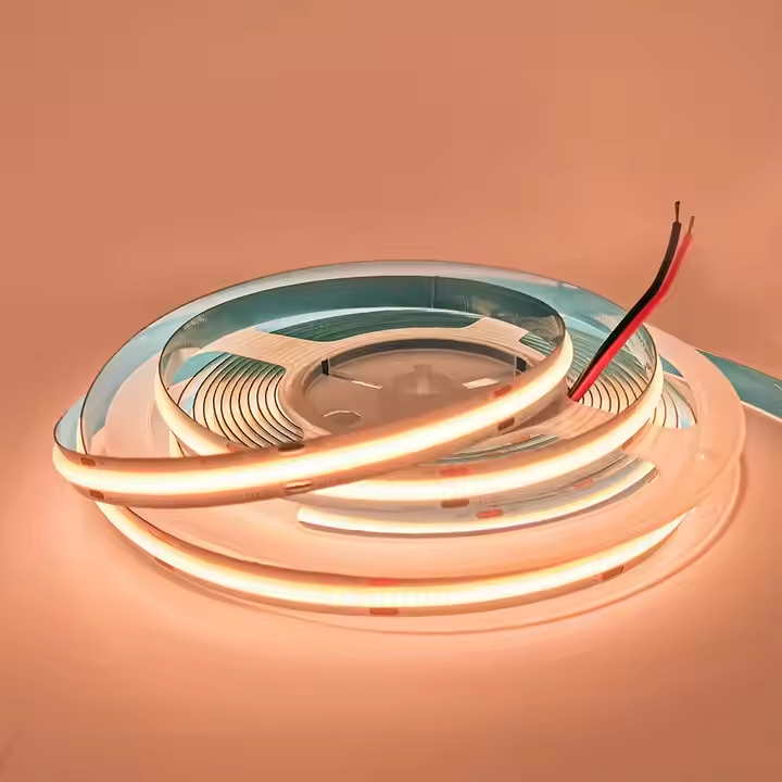 High Lumen COB Led Strip Light CE RoHs IP20 8mm 10mm Width 12V 24V 3000K 4000K 6000K 6500K Nature Flexible Strip Light