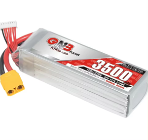 Batterie Lipo Orange GNB 3500 5000mAh 6S 22.2V 100C XT60 HV pour voiture RC et drone, haute performance de décharge - Product Image 2